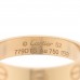 18K Yellow Gold 3.5mm LOVE Wedding Band Ring 52 6