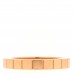 18K Pink Gold 3mm Lanieres Ring 49 4.75