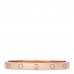 18K Pink Gold 4 Diamond LOVE Bracelet 16