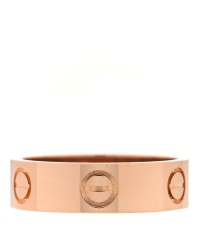 18K Pink Gold 5.5mm LOVE Ring 54 6.75