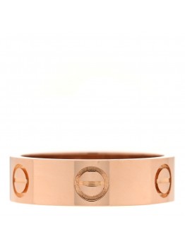 18K Pink Gold 5.5mm LOVE Ring 54 6.75