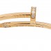 18K Yellow Gold Diamond Juste Un Clou Bracelet 17