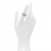 18K White Gold Diamond C De Cartier Ring 48 4.5