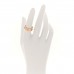 18K Pink Gold 5.5mm LOVE Ring 54 6.75