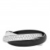 18K White Gold Diamond Ceramic Small Trinity Ring 47 4