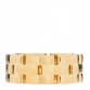 18K Yellow Gold Maillon Panthere 3 Rows Ring 48 4.5