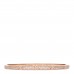 18K Pink Gold Diamond Small LOVE Paved Bracelet 18