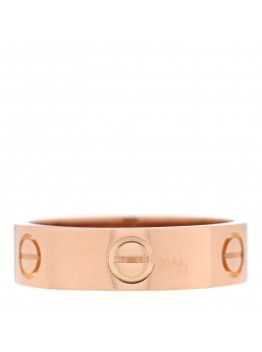 18K Pink Gold 5.5mm LOVE Ring 57 8