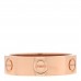 18K Pink Gold 5.5mm LOVE Ring 57 8