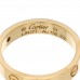 18K Yellow Gold Diamond 4mm LOVE Wedding Band Ring 54 6.75
