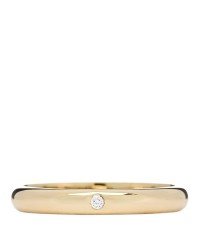 18K Yellow Gold Diamond 2.6mm 1895 Wedding Band Ring 49 5