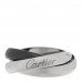 18K White Gold Black Ceramic Trinity Ring 49 4.75