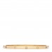 18K Yellow Gold 6 Diamond Small LOVE Bracelet 17