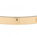 18K Yellow Gold Medium LOVE Bracelet 17