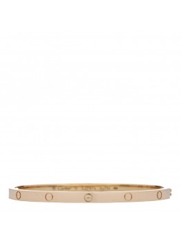 18K Yellow Gold Small LOVE Bracelet 16