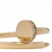 18K Yellow Gold Diamond Juste Un Clou Bracelet 17