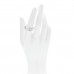 18K White Gold Diamond Juste Un Clou Ring 58 8.25