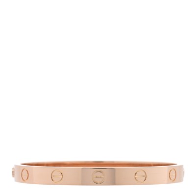 18K Pink Gold LOVE Bracelet 16