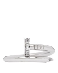 18K White Gold Diamond Juste Un Clou Ring 53 6.25