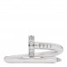 18K White Gold Diamond Juste Un Clou Ring 53 6.25