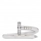 18K White Gold Diamond Juste Un Clou Ring 53 6.25