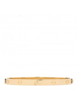 18K Yellow Gold Medium LOVE Bracelet 17