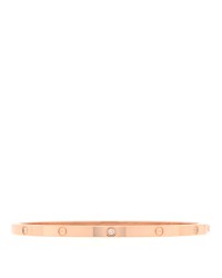 18K Pink Gold 6 Diamond Small LOVE Bracelet 18