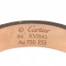 18K Pink Gold 3 Diamond 5.5mm LOVE Ring 64 10.75