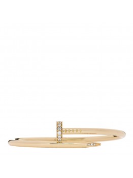 18K Yellow Gold Diamond Juste Un Clou Bracelet 17