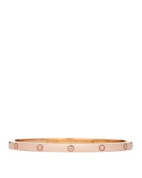 18K Pink Gold Small LOVE Bracelet 17