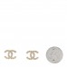 Crystal CC Earrings Gold
