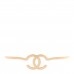 Metal CC Headband Light Gold