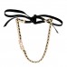 Crystal Pearl CC Choker Gold Black Gold