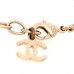 Pearl CC Chain Anklet Gold