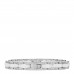 18K White Gold Diamond Ceramic Ultra Bracelet White