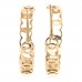 CC Hoop Earrings Gold