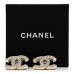 Crystal CC Earrings Light Gold