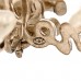 Metal Logo CC Turnlock Clip On Earrings Gold