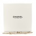 Pearl CC Chain Anklet Gold