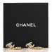Crystal CC No 5 Drop Earrings Gold