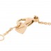 18K Beige Gold Diamond Coco Bracelet