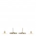 Crystal Mini Timeless CC Earrings Silver