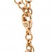 Crystal Pearl Bead CC Choker Gold Pink