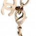 Pearl CC Chain Anklet Gold