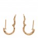 18K Beige Gold Coco Crush Hoop Earrings