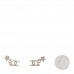 Crystal Star 5 CC Earrings Gold