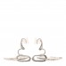 Crystal Palais Garnier CC Drop Earrings Silver