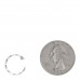 18K White Gold Diamond Coco Crush Single Ear Cuff Earring