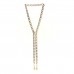 Pearl Resin Crystal CC No 5 Perfume Bottle Chain Gold
