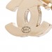 Metal Strass I Love Coco Heart Chain Climber Earrings Gold Pink